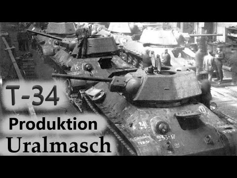 Wie begann die Fertigung der T-34 bei URALMASCH