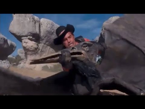 The valley of gwangi (1969)    Entering the forbidden valley and pteranodon attack