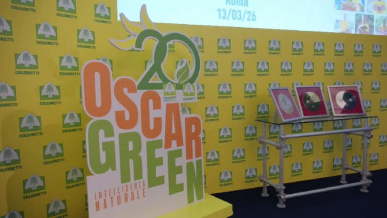 Consegnati a Roma gli 'Oscar Green' di Coldiretti, premiata innovazione dei giovani imprenditori