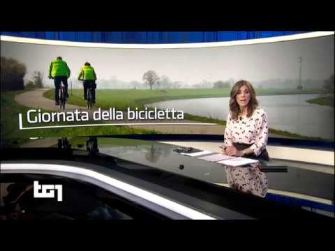 ▶▶#BIKE o #biCYCLe DAY - TG1 03 giugno 2019 - GIORNata Mondiale della BICICLETTA -