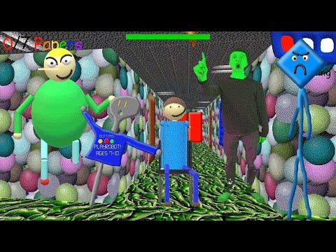 Dave's Fun Algebra Class (Full Release ) - Baldi's Basics 1.4.3 Mod - Full Gameplay