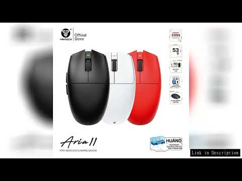 FANTECH Ariall XD7V2 Wireless Gaming Mouse PixArt PAW3395 53gr Ultralight Mouse Mice HUANO 80 Millio