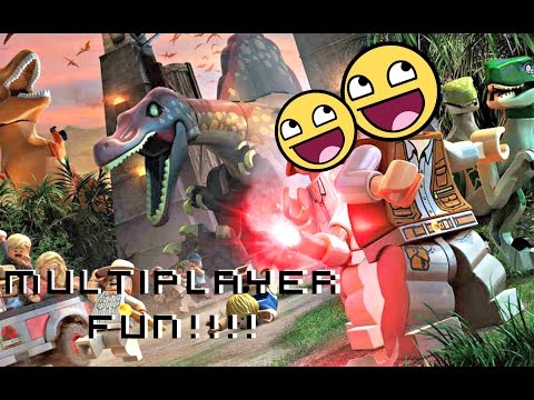 LEGO JURASSIC WORLD Co-Op FUN! PC XBOX PS3 PS4 XBOXONE