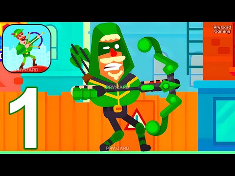 Gameplay Walkthrough Part 1 Robin & Robin The Quickshooter (iOS, Android) - YouTube