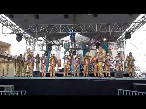 Banda Joroches la Grande en la fiesta del Corral de Piedra de Penjamo, Gto 3 Mayo 2017