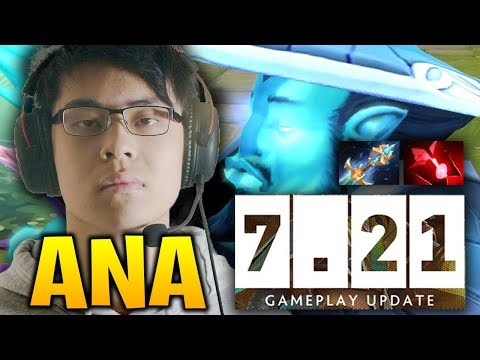 Ana Dota tries to play Storm Spirit in New Patch 7.21
