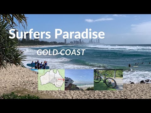 Surfers Paradise | Burleigh Heads | Bike Ride | Gold Coast | Queensland | Australia 4K