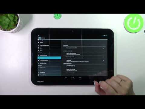 How To Wipe Credentials In TOSHIBA AT10 A