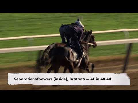 Separationofpowers' 4 Furlong Workout for Breeders' Cup Juvenile Fillies