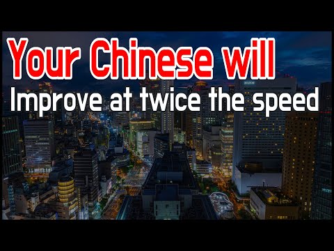 Listening practice to get used to the speaking speed of Chinese people