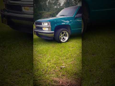 Silverado obs con 17x11 #automobile #wheels #obs
