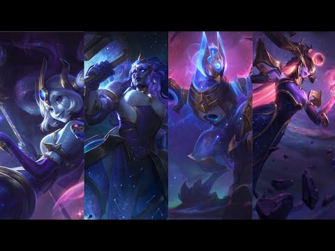 Cosmic skins 2020, Anivia, Illaoi, Nami, Varus, Dark Cosmic Lissandra