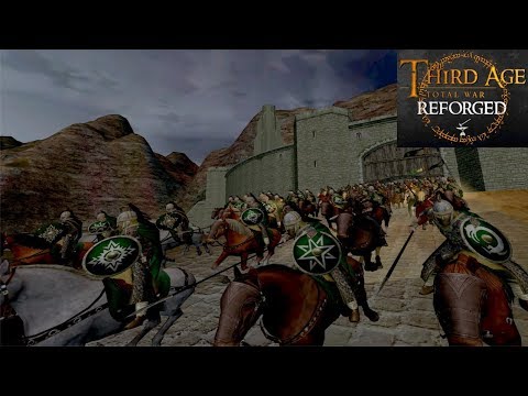 HELMS DEEP SURROUNDED BY URUK-HAI (Siege Battle) - Third Age: Total War (Reforged)