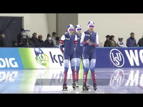 Team Pursuit Ladies WC1 Obihiro 2018 2019