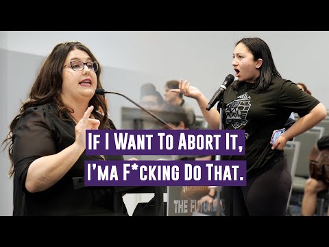 Kristan Hawkins VS The Angriest Pro-Choicer EVER