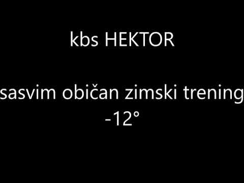 HEKTOR TEAM.Zimski treninzi