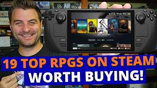 19 RPGs Worth Buying That Play Great on Steam Deck!