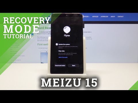 How to Boot & Manage Recovery Mode on MEIZU 15 - Explore Recovery Mode