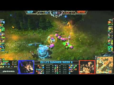 (HD456) LCS Summer Split Week 8 - MYM vs NIP -
