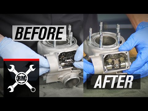 How To Rebuild the Top End on a Yamaha YZ125 & YZ125X