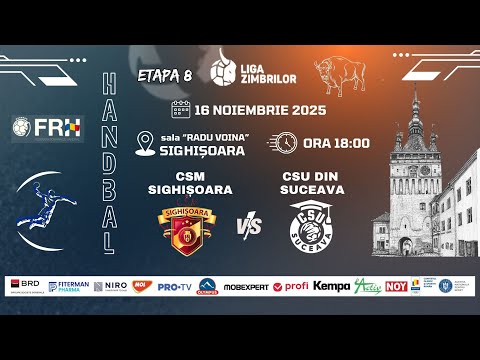 CSM SIGHIȘOARA 27-36 CSU SUCEAVA, 16 Noiembrie 2025