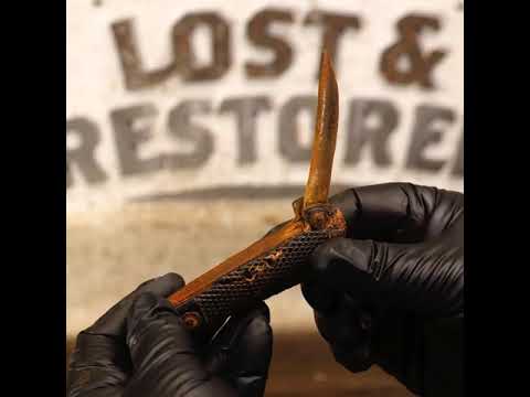 Rusty WW2 Pocket Knife- British Royal Navy Restoration#world_dairy#knife 8 November 2021