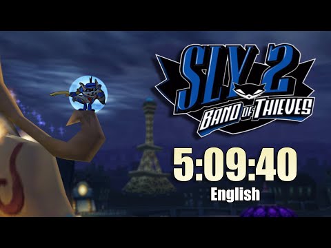 Sly 2: Band of Thieves Any% Speedrun in 5:09:40 (English)