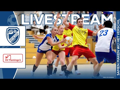LIVESTREAM | Wit-Blauw/Green Organics 1 vs. Flamingo`s 1 (live)