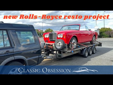 Rolls-Royce Corniche New Addition! | Repairs & Rear axle Rebuild | Classic Obsession | Episode 46