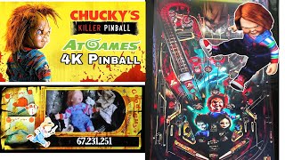 Chucky's Killer Pinball on AtGames 4K Pinball - OMG that Glare!