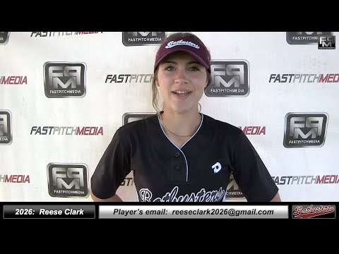 2026 Reese Clark - 3.5 GPA - Pitcher & Shortstop Softball Recruiting Skills Video- Batbusters Vigil