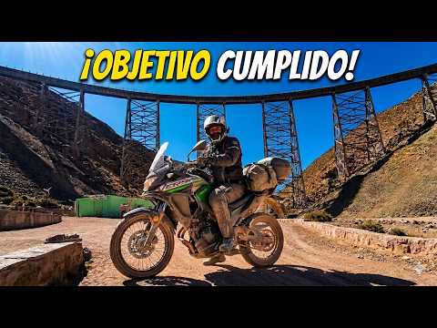 🤯NUNCA IMAGINE LLEGAR AQUI EN MI PRIMER VIAJE🏍️