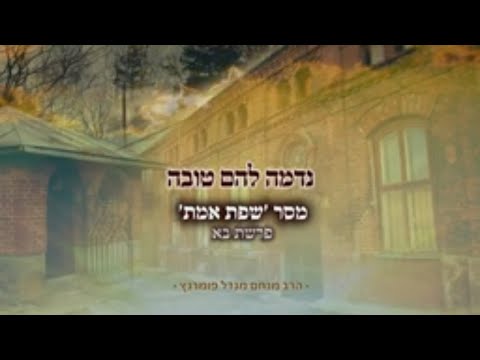 מסר 'שפת אמת' - פרשת בא תשפ"א