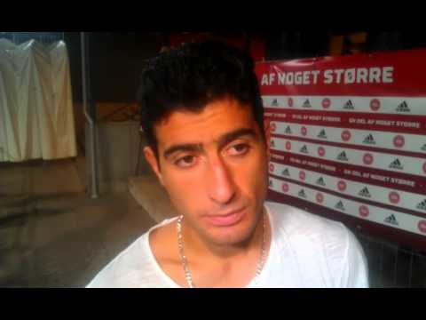 Gevorg Ghazaryan's post match interview in Denmark.
