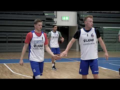BC Luleå scrimmage vs. RIG Luleå