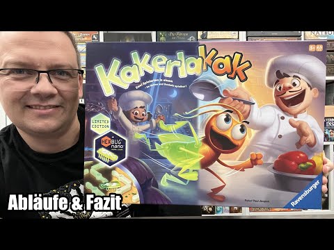 Kakerlakak Glow in the dark (Ravensburger) eines der erfolgreichsten Kinderspiel ab 5 Jahren