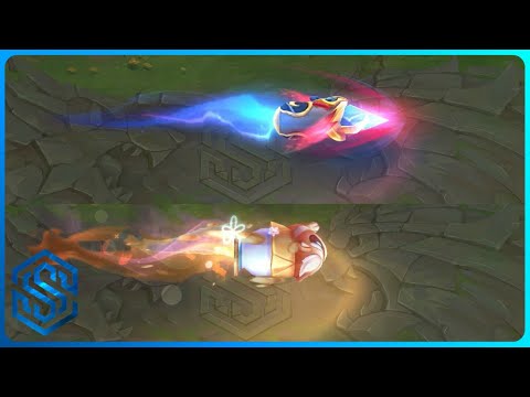 T1 Jinx vs Cafe Cuties Jinx Skin COMPARISON