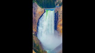 Serenity at Yellowstone’s Upper Falls – Ep 1 | 4K HDR Vertical Nature + Real Sounds
