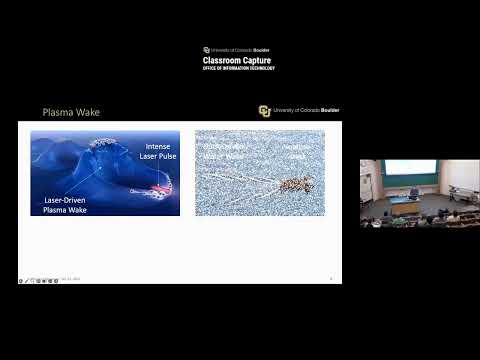 Colloquium, "The power of plasma: Extending the energy frontier and democratizing X-ray lasers"