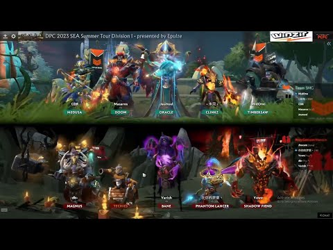 DPC SEA 2023 Tour 3 | Division I | Team SMG vs Army Geniuses - Game 1