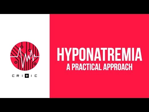 Hyponatremia - a practical approach