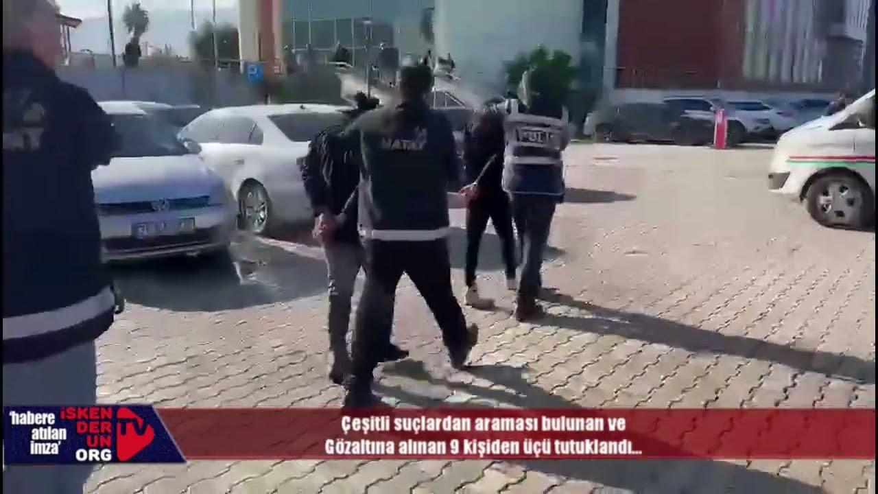 Gözaltına alınan 9 kişiden üçü tutuklandı…