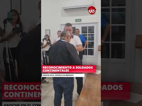 GENERAL DEHEZA: RECONOCIMIENTO A SOLDADOS CONTINENTALES.