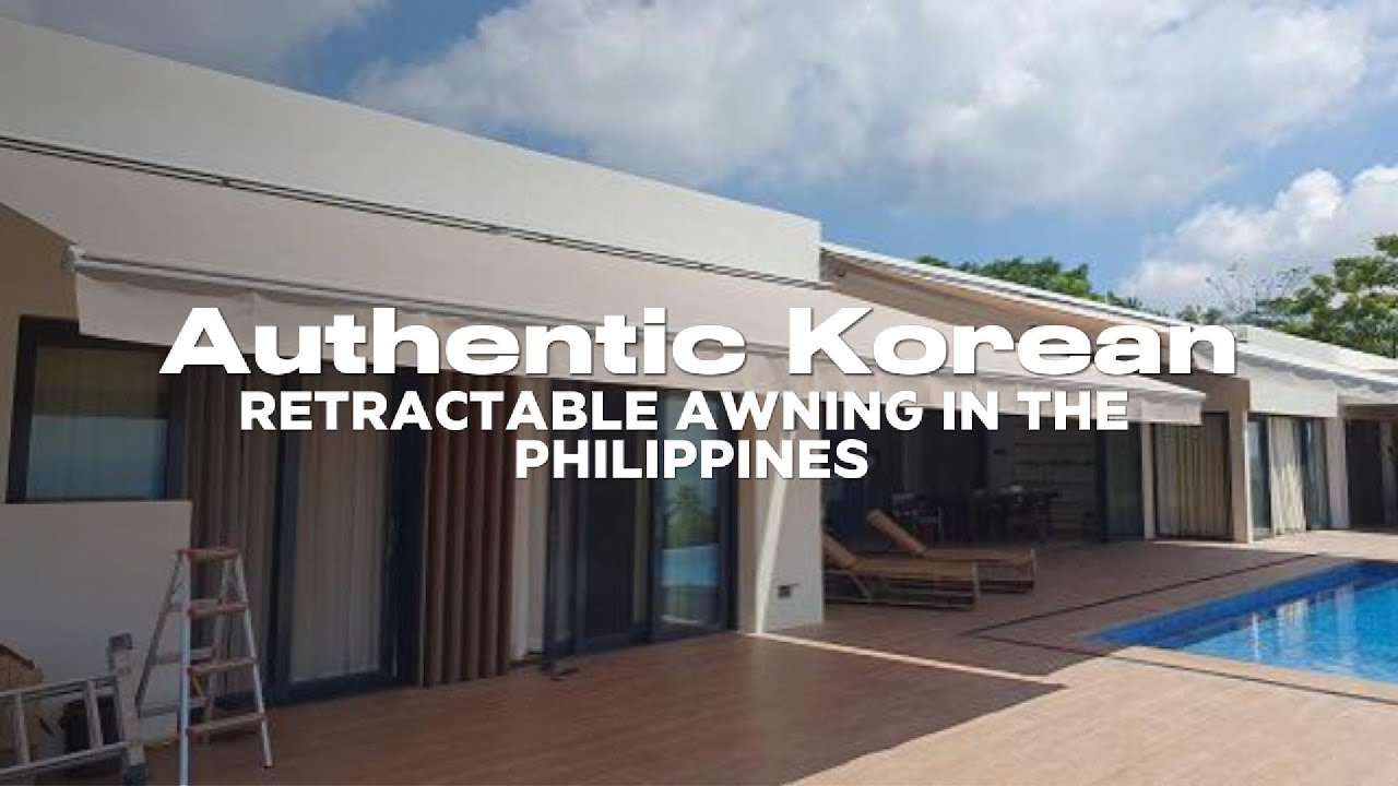 Motorized Retractable Awning in Samal Island Davao City