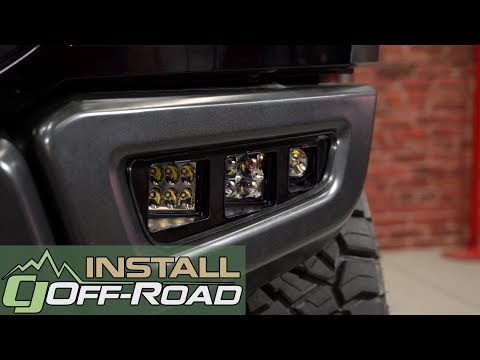 2017-2020 F-150 Raptor Install: KC HiLiTES Flex with Rigid D-Series PRO LED Fog Lights
