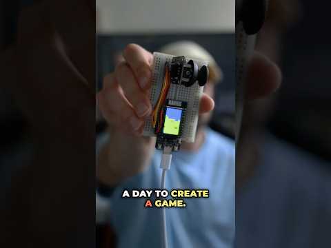 Coding a GAME on a $10 board 🧠 45 minutes a day | DAY 8 #arduino #gamedev #programming