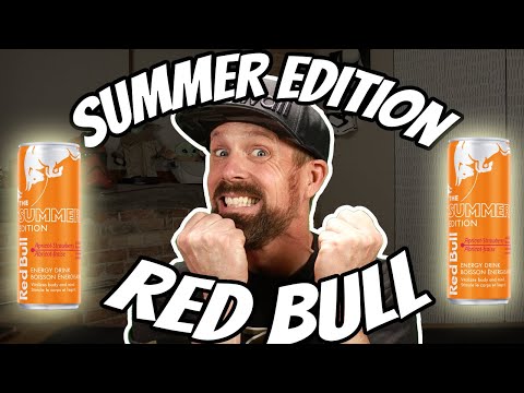 2022 Summer Edition Red Bull Is Here! - Strawberry Apricot Red Bull