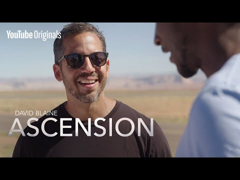 Thumbnail of the video: Marques Brownlee welcomes David Blaine back to Earth