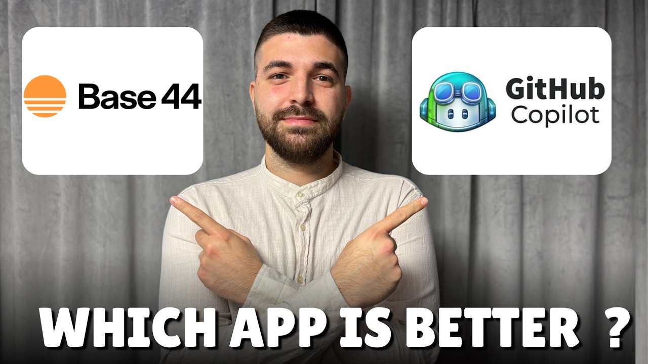 Base44 VS  Github Copillot - Which Is Better?