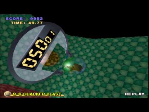 [TAS] Super Monkey Ball 2 Custom Levels v1.0 - Quacker Blast (9-6): 49.76/9952